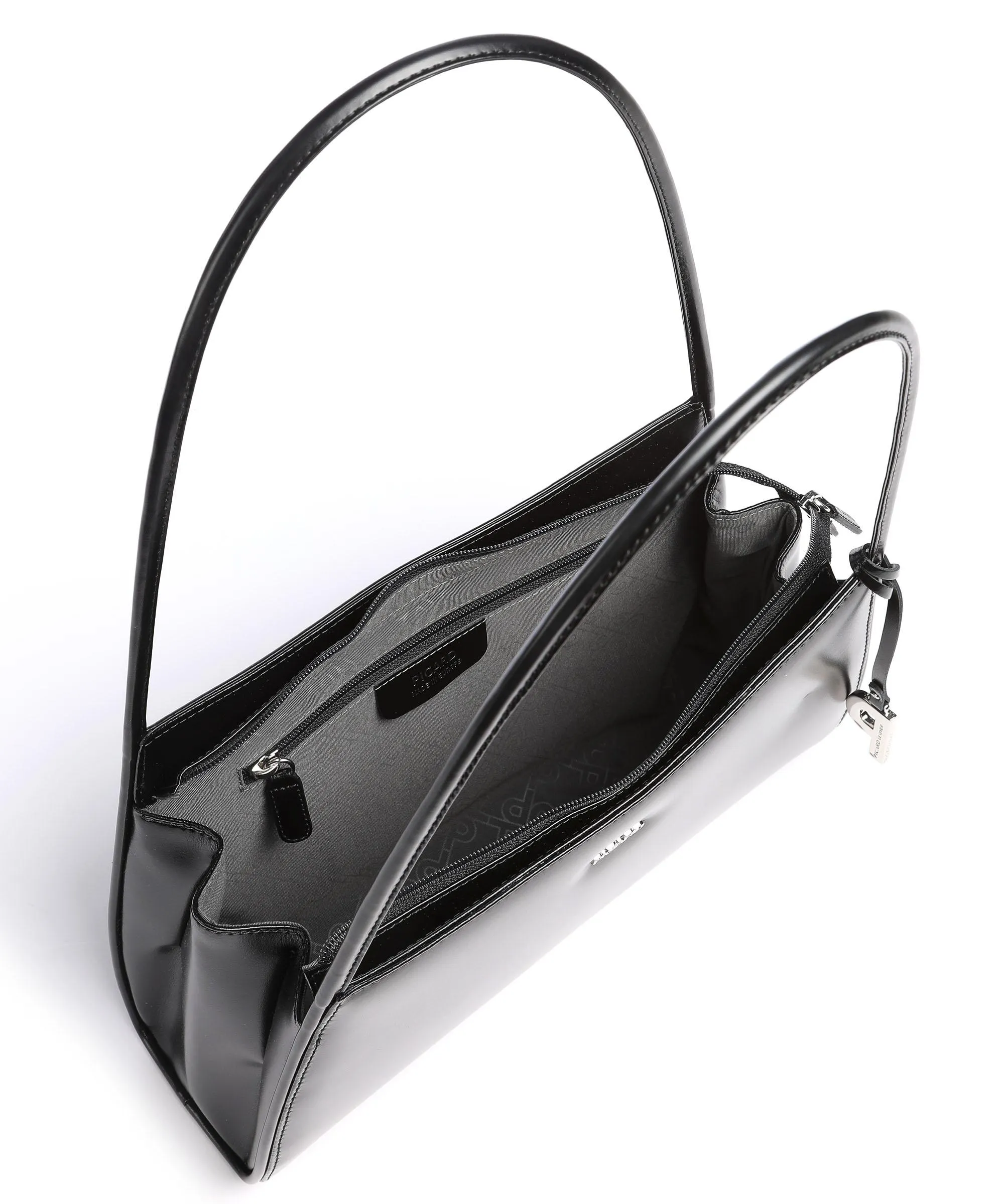  Picard Berlin Borsa a spalla pelle di vacchetta liscia nero  