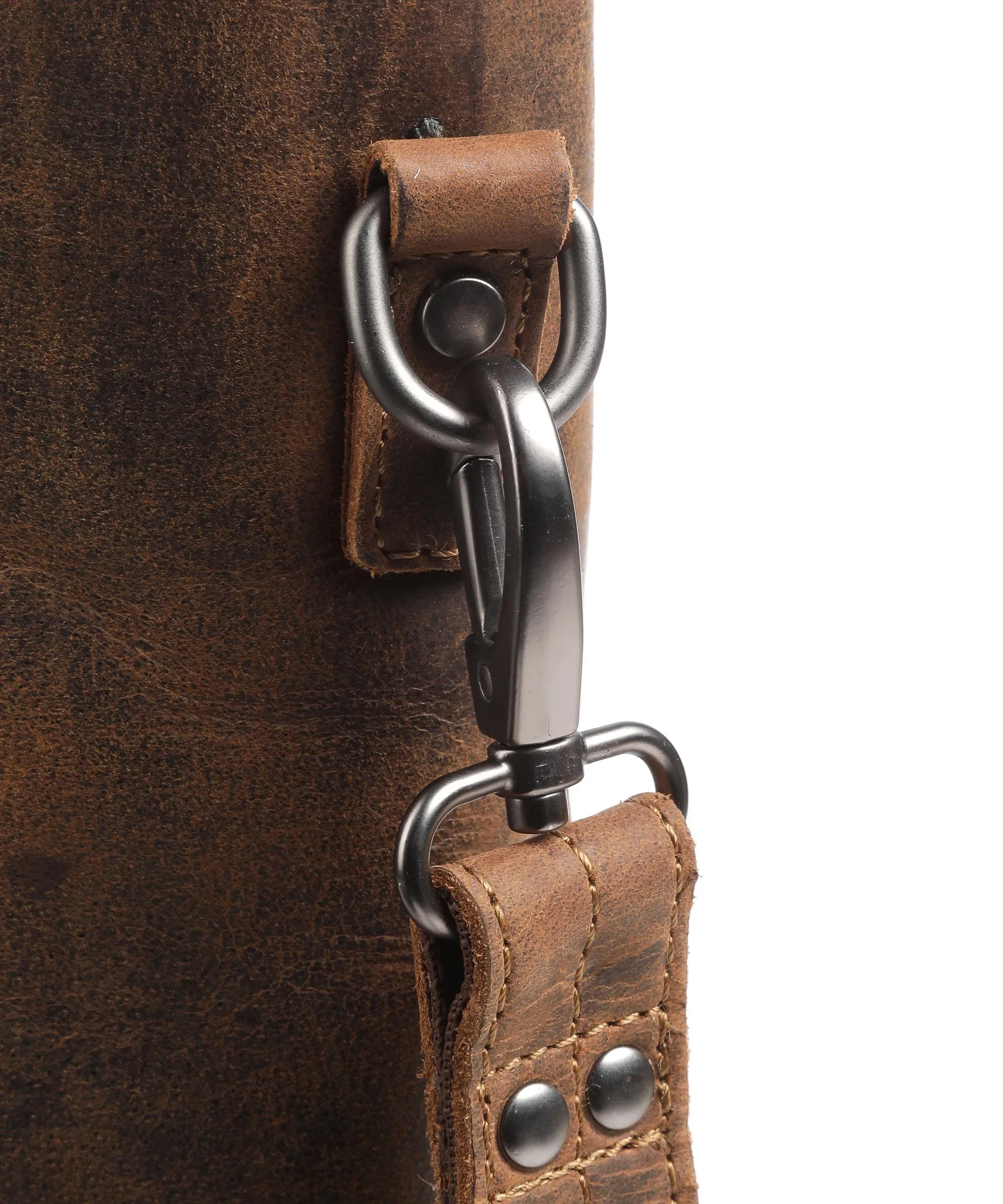  Plevier Jackson Borsa shopper 15″ pelle ruvida marrone  
