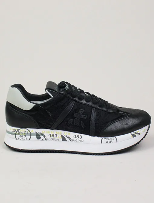Premiata Conny 4821 Velluto nero