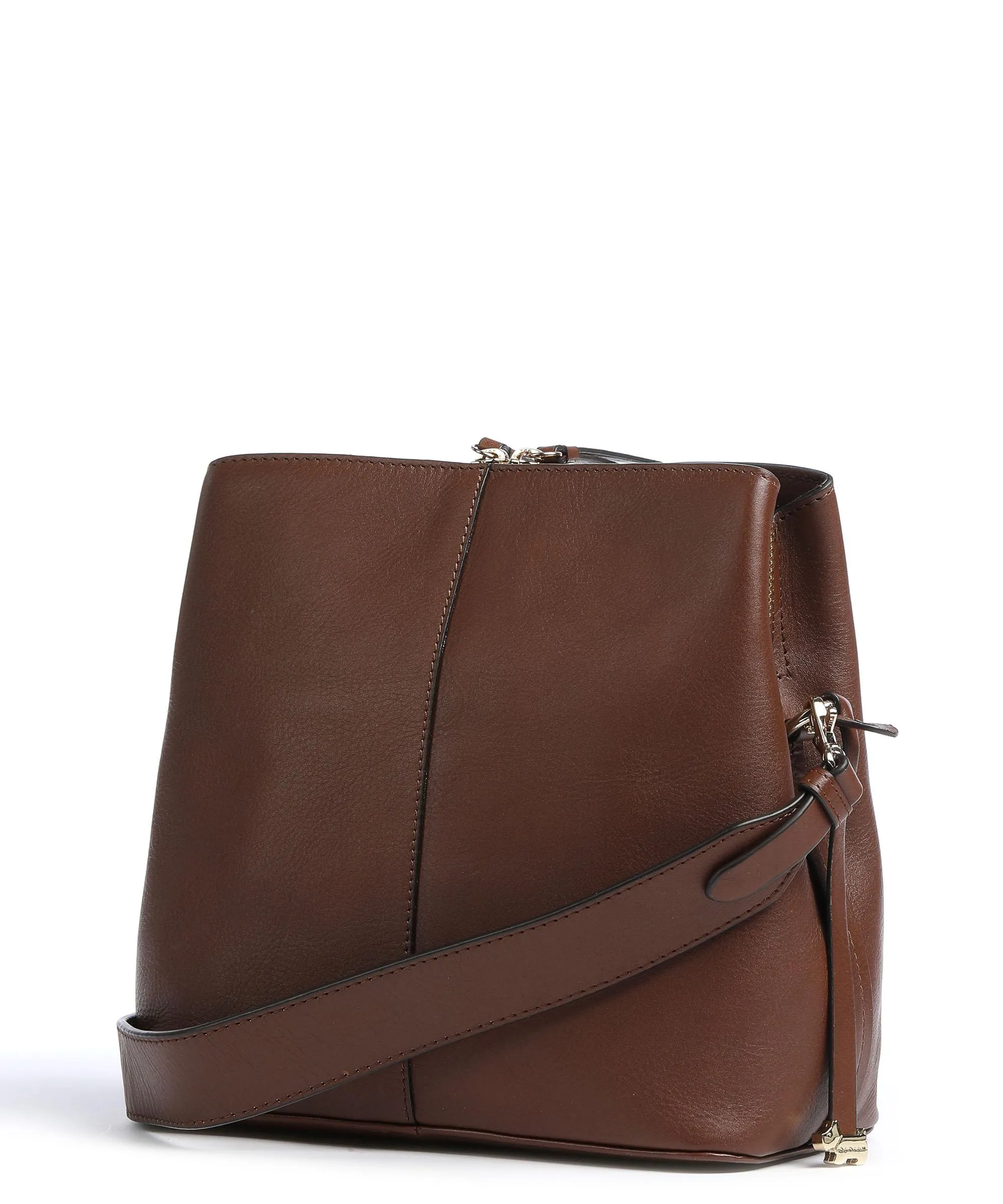  Radley London Dukes Place Borsa a tracolla pelle di vacchetta grana marrone  