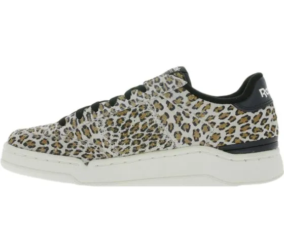 Reebok AD Court Sneakers da donna in look leopardato beige/marrone