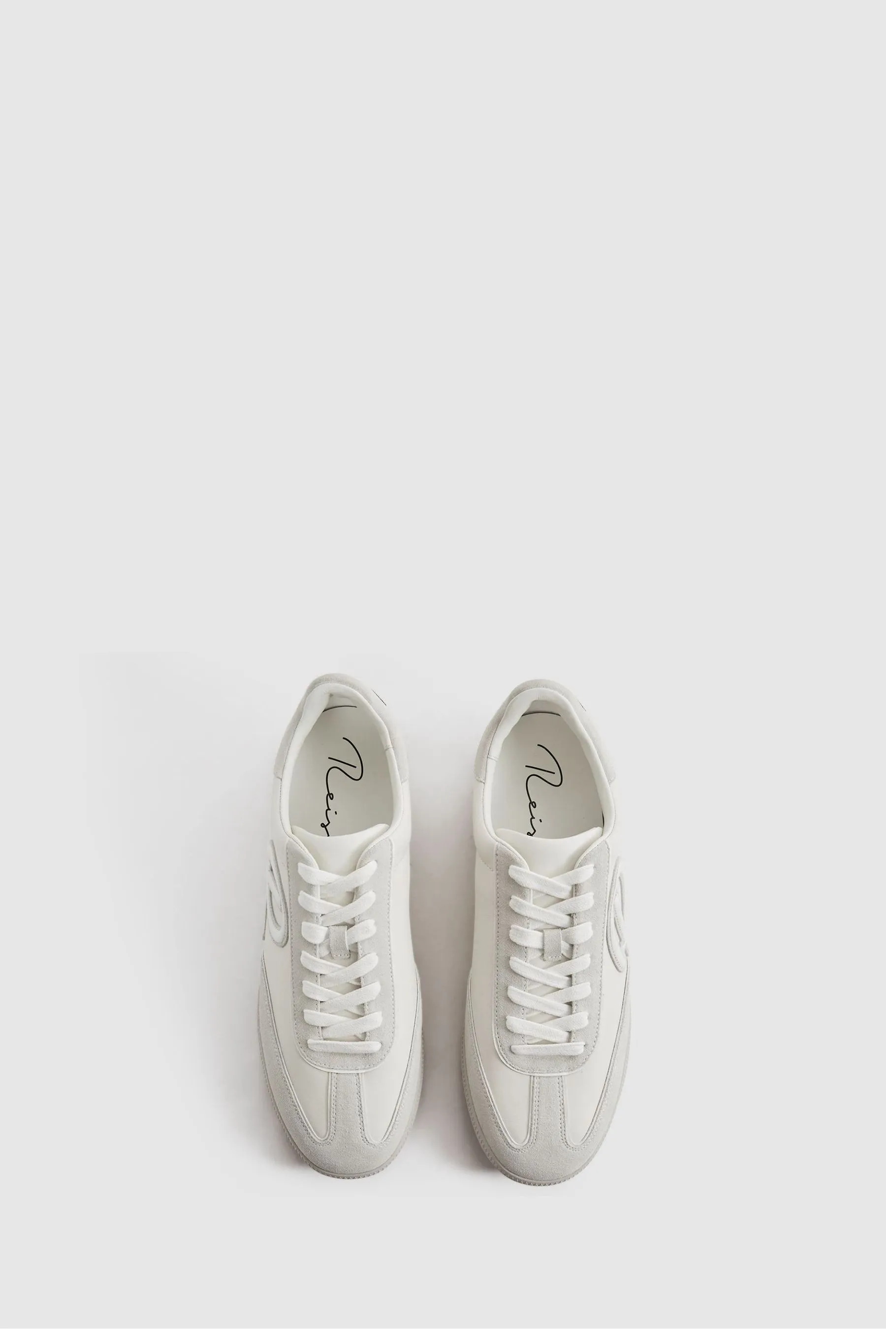 Reiss - Alba - Scarpe da ginnastica basse in pelle scamosciata    