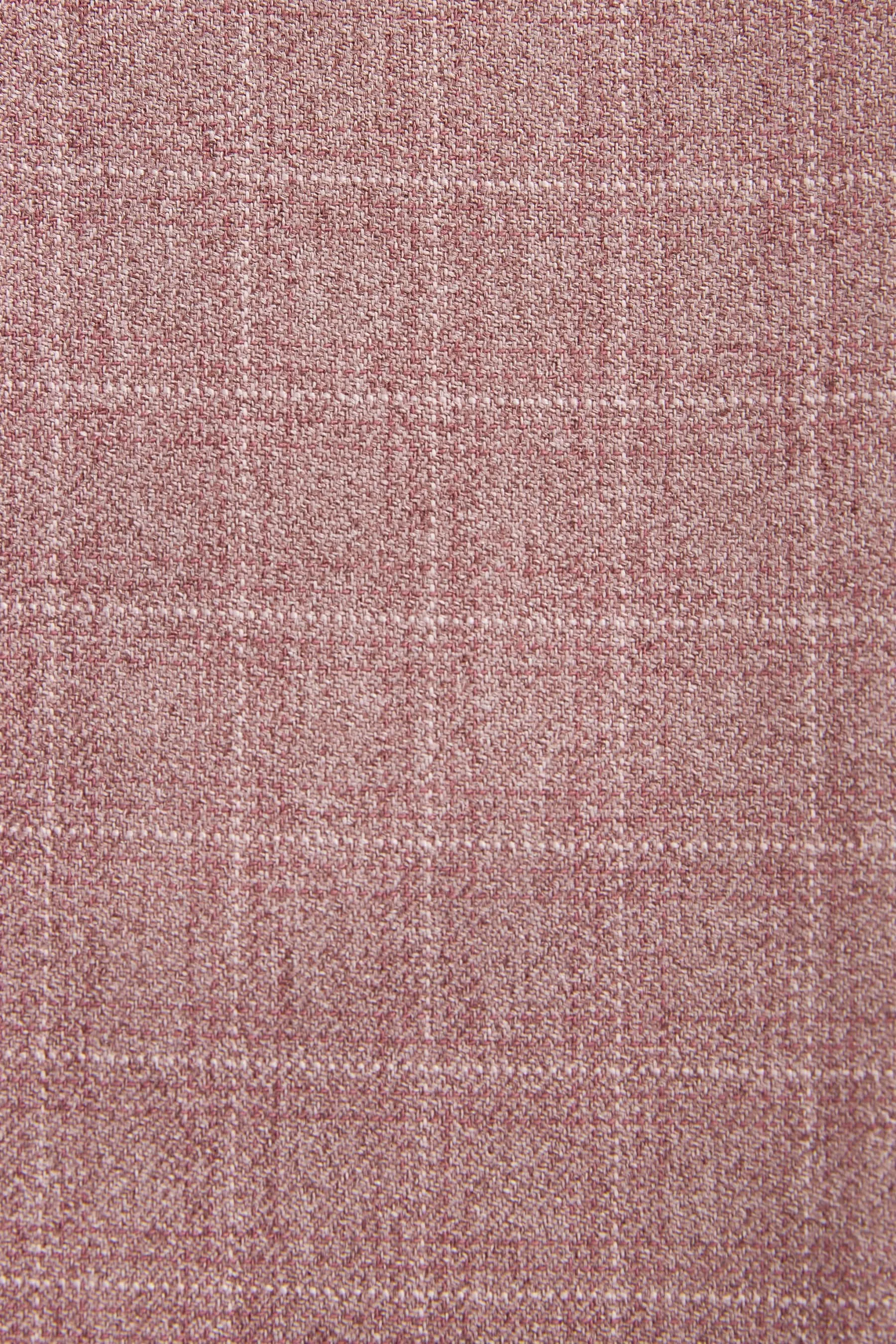 Rosa  - Completo skinny A quadri Pantaloni