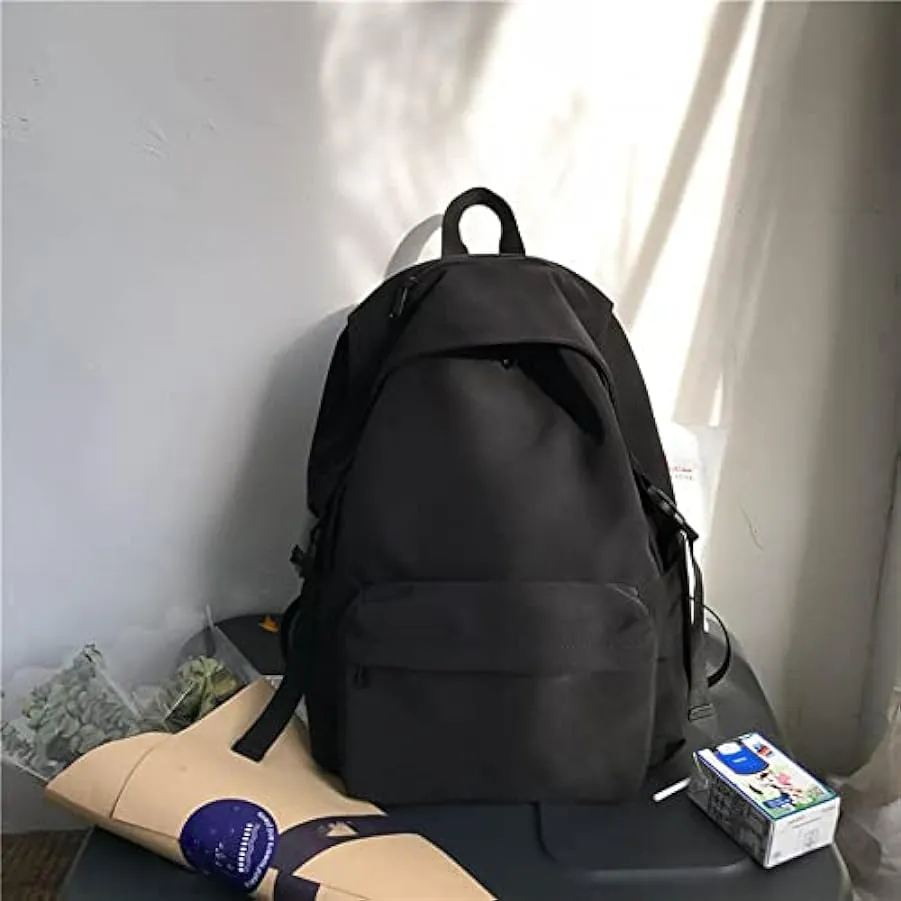 Semplice zaino femminile maschile per uomo donna ragazzi ragazze zaino impermeabile per computer borsa a tracolla di grande capa