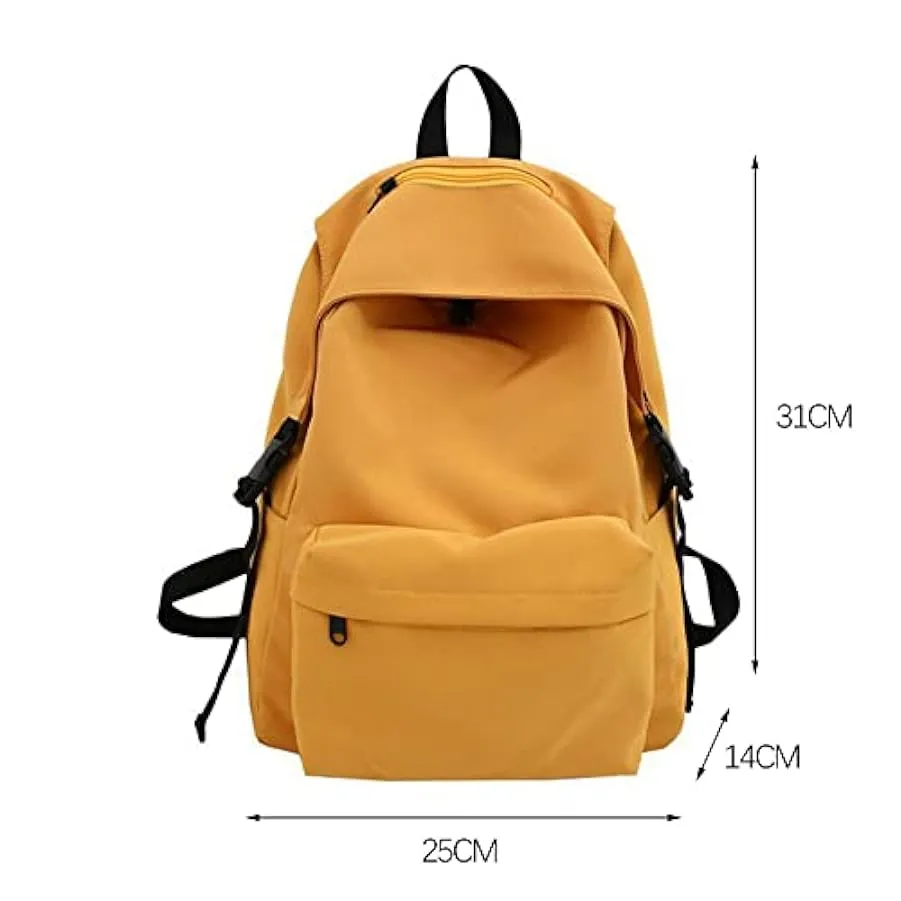 Semplice zaino femminile maschile per uomo donna ragazzi ragazze zaino impermeabile per computer borsa a tracolla di grande capa