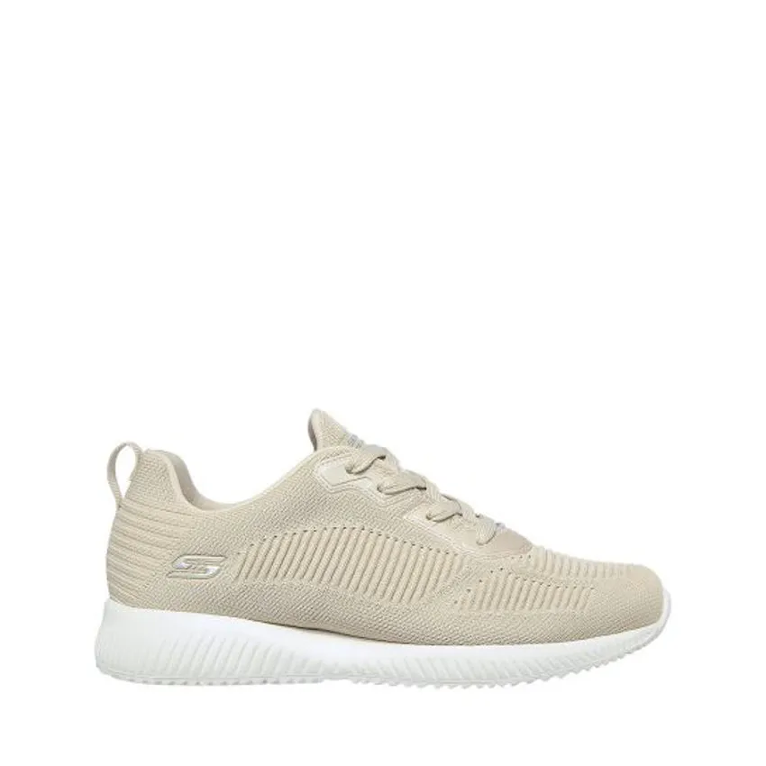 SKECHERS SNEAKERS 32504 BOBS SQUAD TOUGH BEIGE CHIARO
