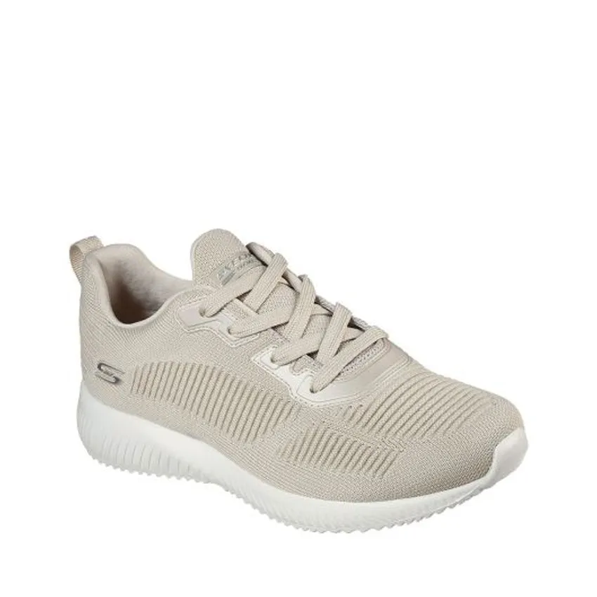 SKECHERS SNEAKERS 32504 BOBS SQUAD TOUGH BEIGE CHIARO