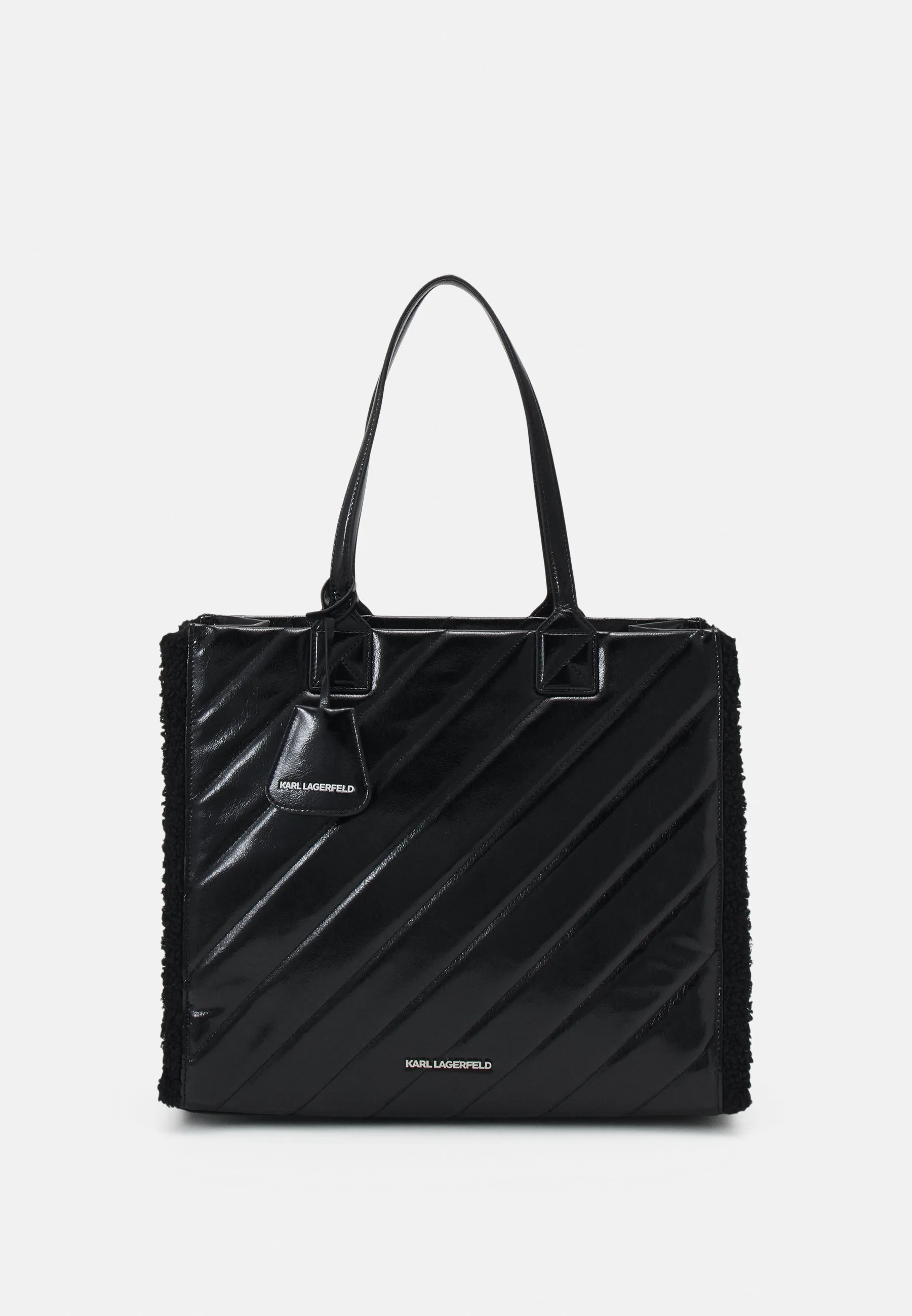 SKUARE TOTE SHEARLING - Shopping bag