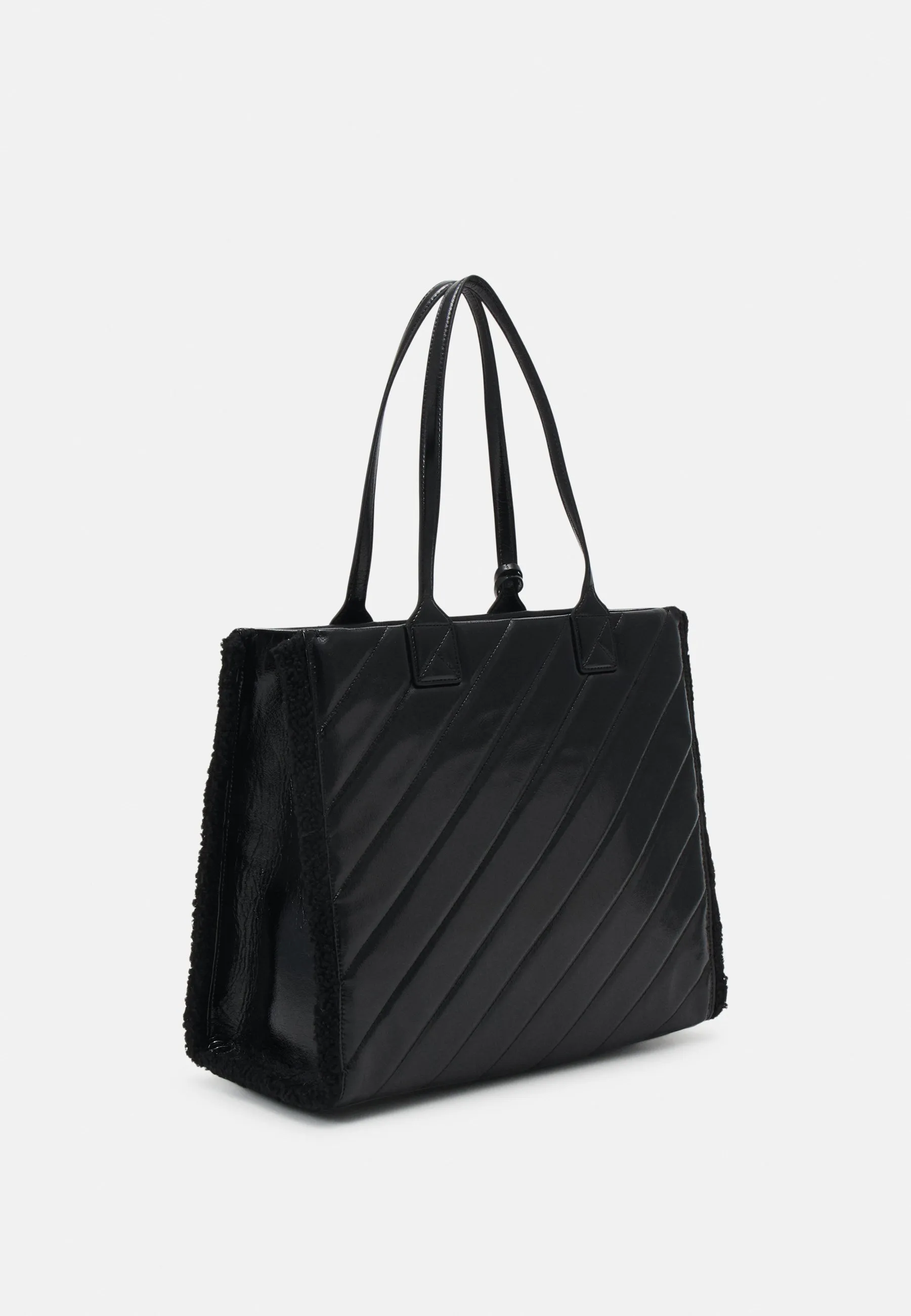 SKUARE TOTE SHEARLING - Shopping bag
