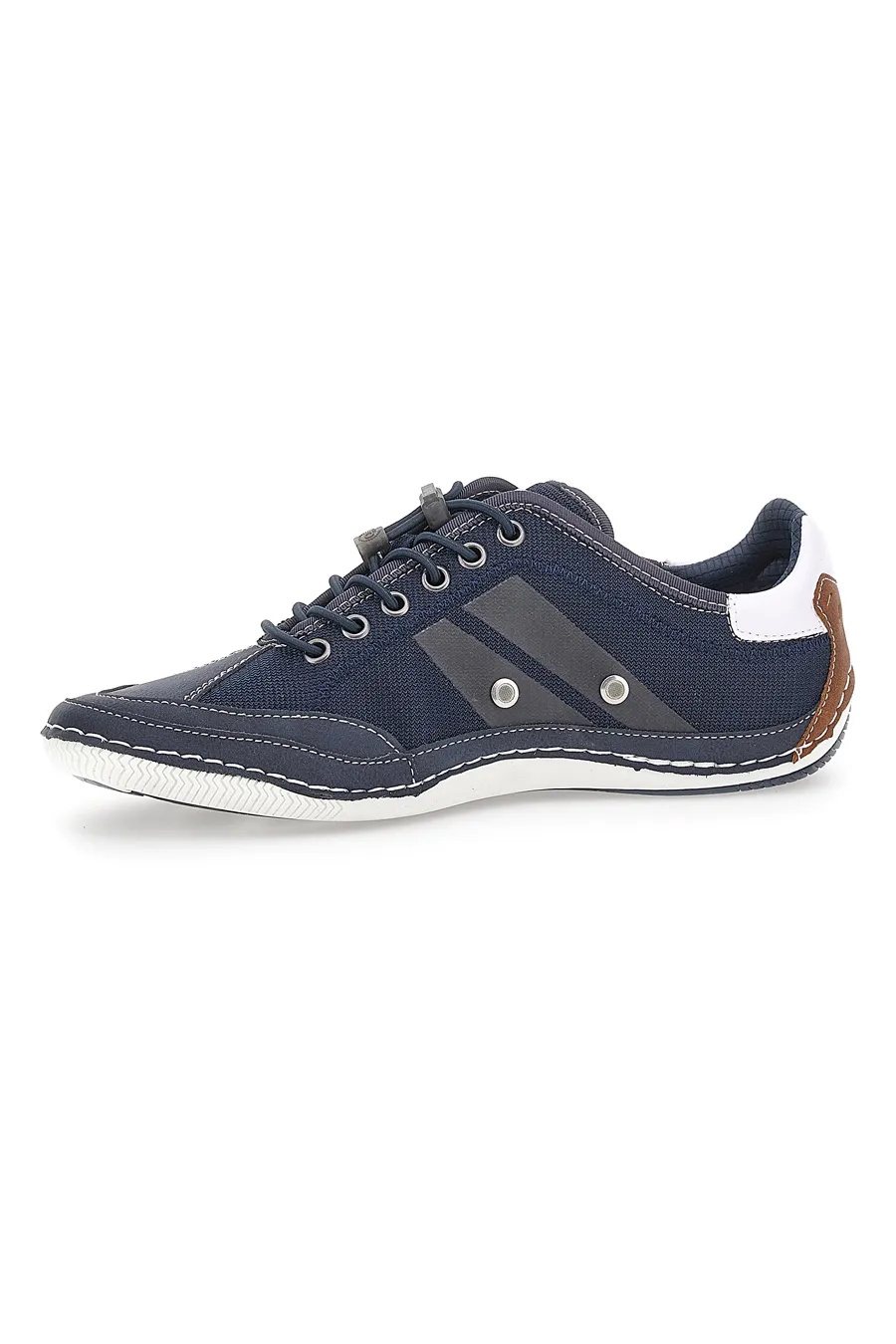 Sneakers Eleganti Blu Bugatti 48013 6900