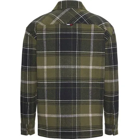 Sopracamicia Uomo Casual Fit in Tela a Quadri