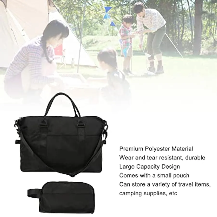 SPYMINNPOO Borsa a Tracolla, Materiale in Poliestere Resistente agli Strappi Borsa da Viaggio Sportiva di Grande capacità con Pi