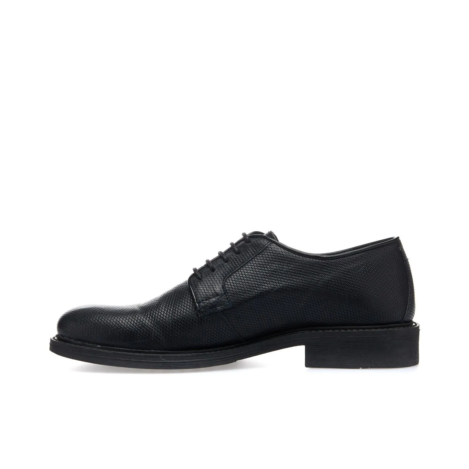 Stringate eleganti blu in pelle