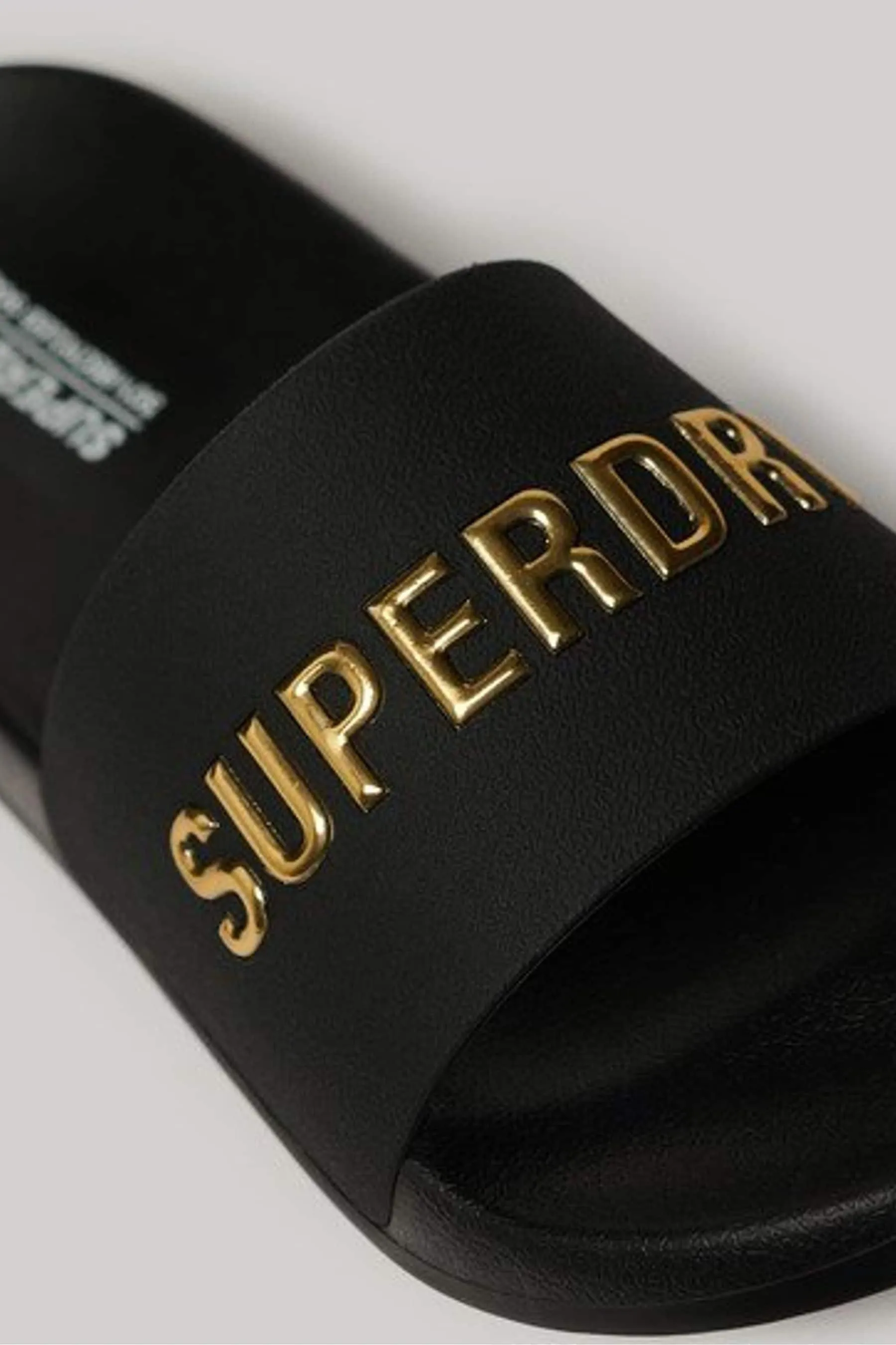 Superdry - Ciabatte da piscina con logo vegan