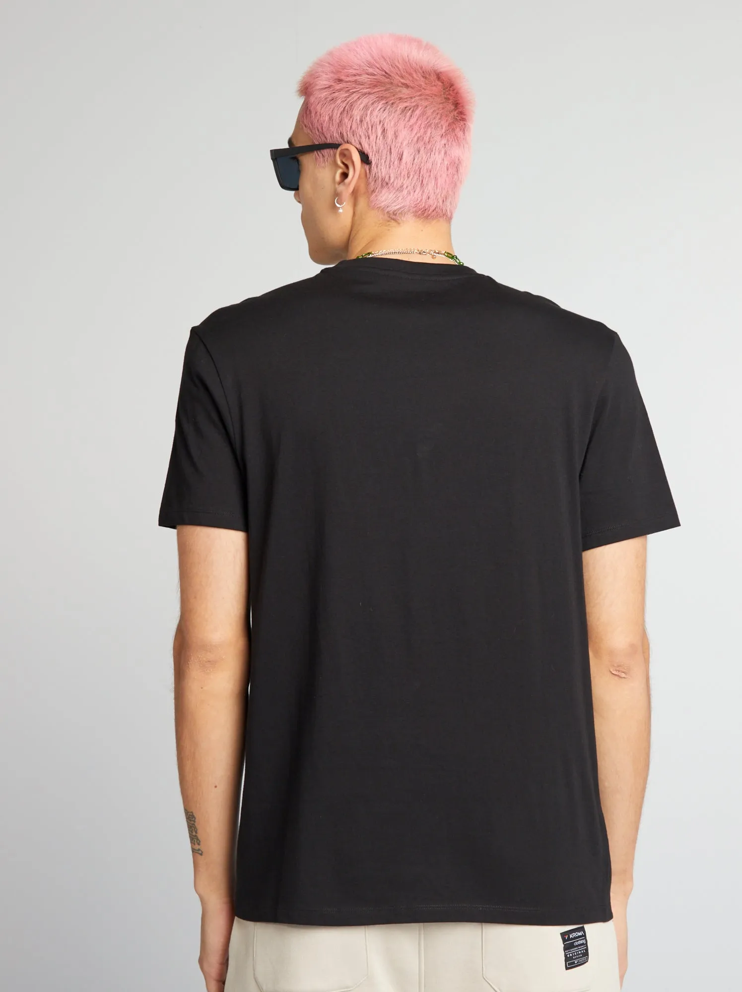 T-shirt con stampa 'Biggie Smalls' - nero