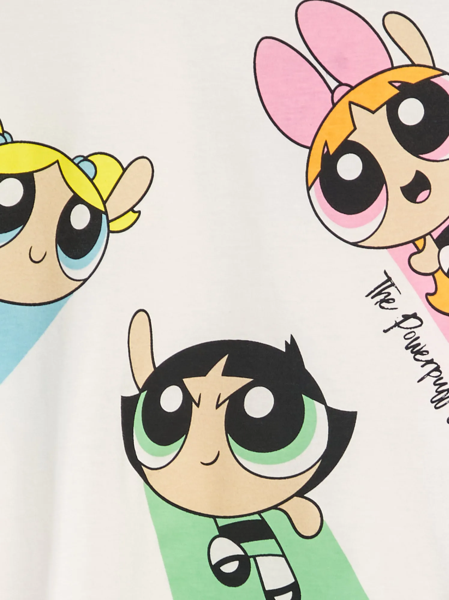 T-shirt con stampa 'Le Superchicche' - BIANCO