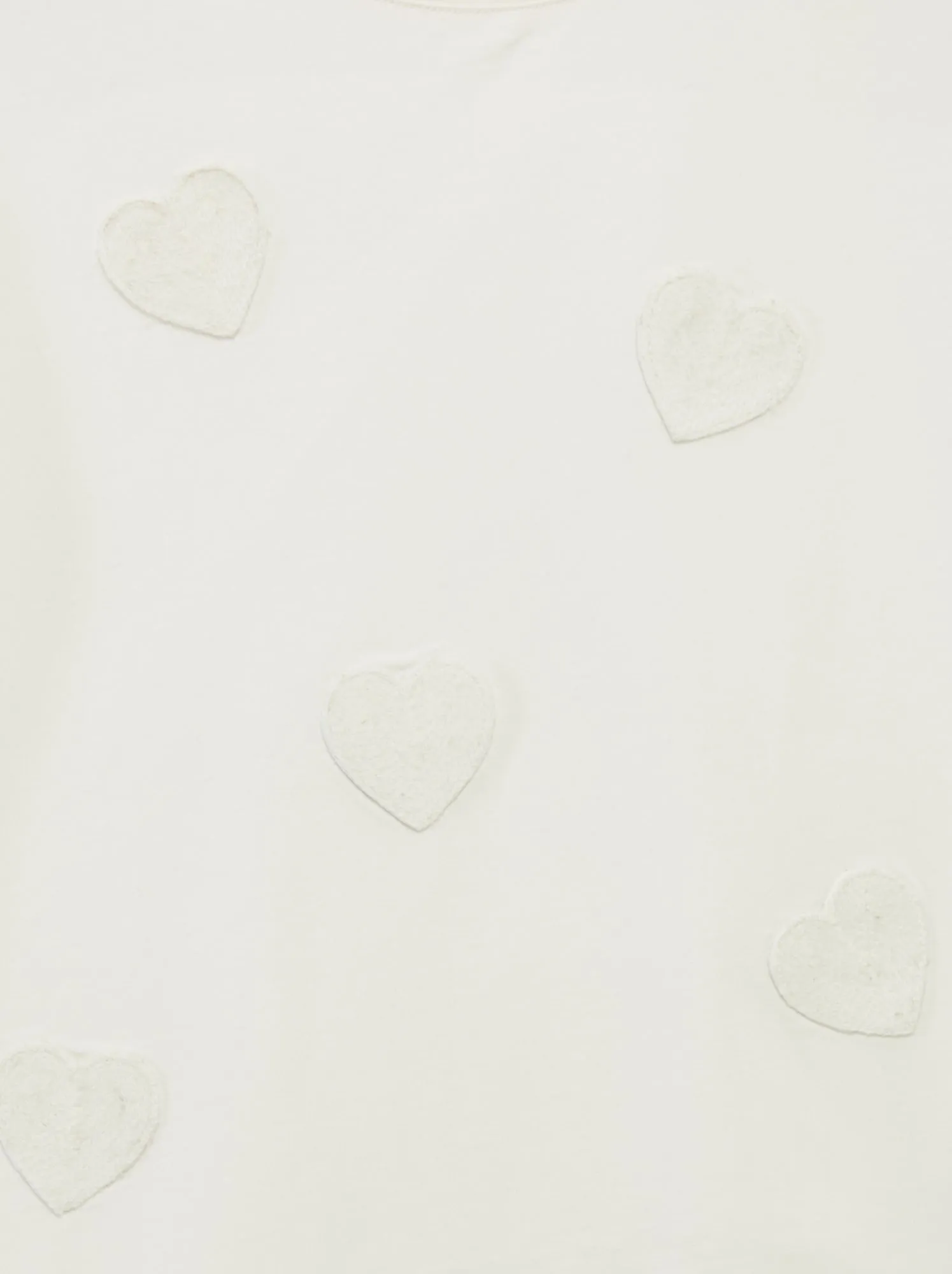 T-shirt vivace con maniche corte - BIANCO
