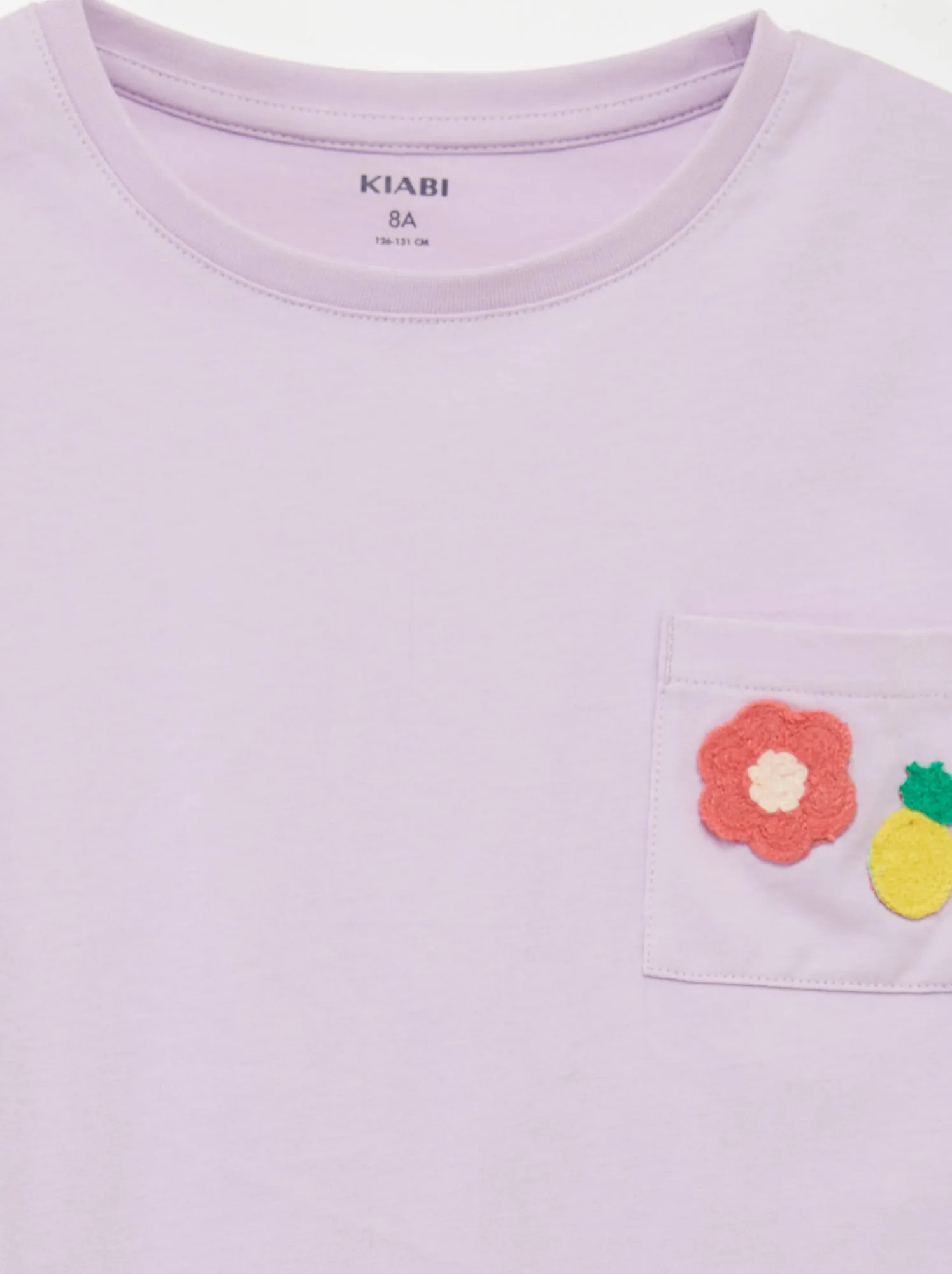 T-shirt vivace con maniche corte - VIOLA