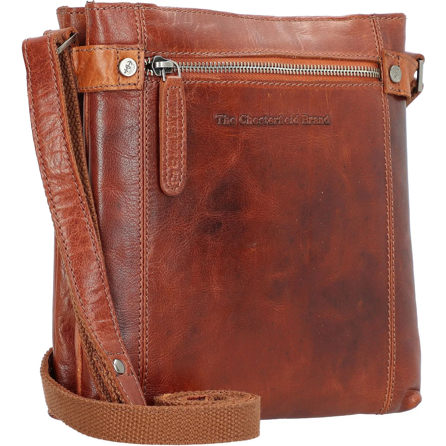 The Chesterfield Brand Antique Buff Borsa a tracolla Pelle 22 cm