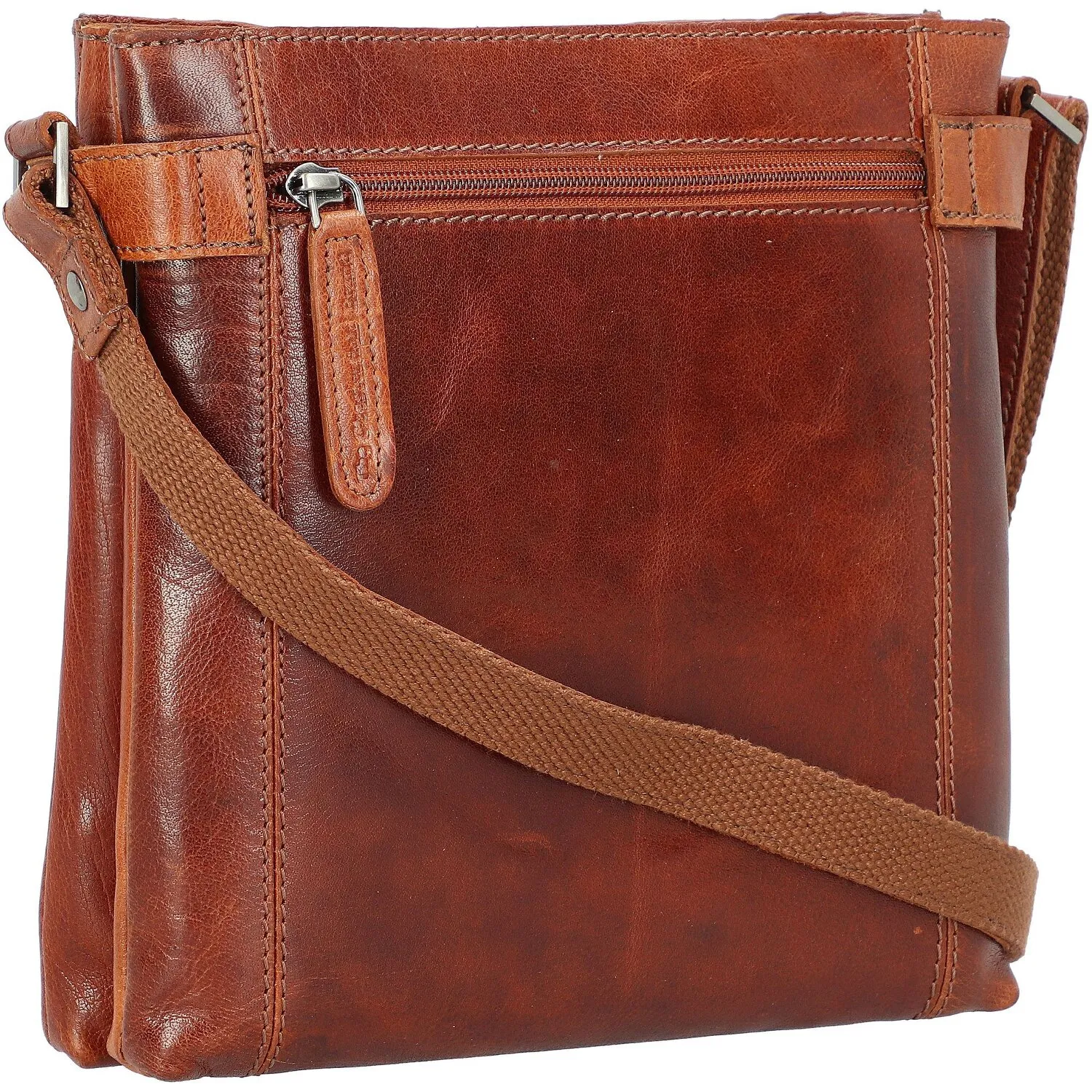 The Chesterfield Brand Antique Buff Borsa a tracolla Pelle 22 cm