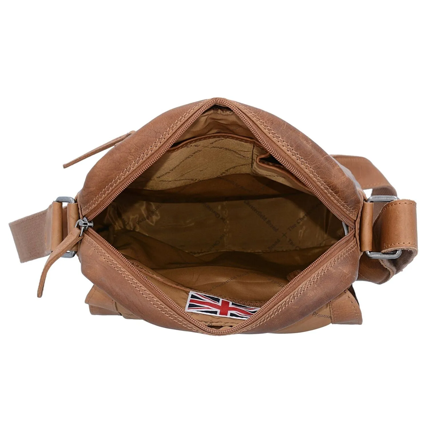 The Chesterfield Brand Wax Pull Up Borsa a tracolla Pelle 22 cm