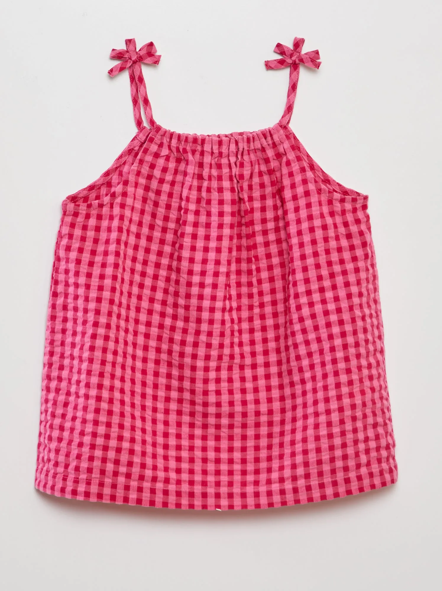 Top con spalline sottili - ROSA