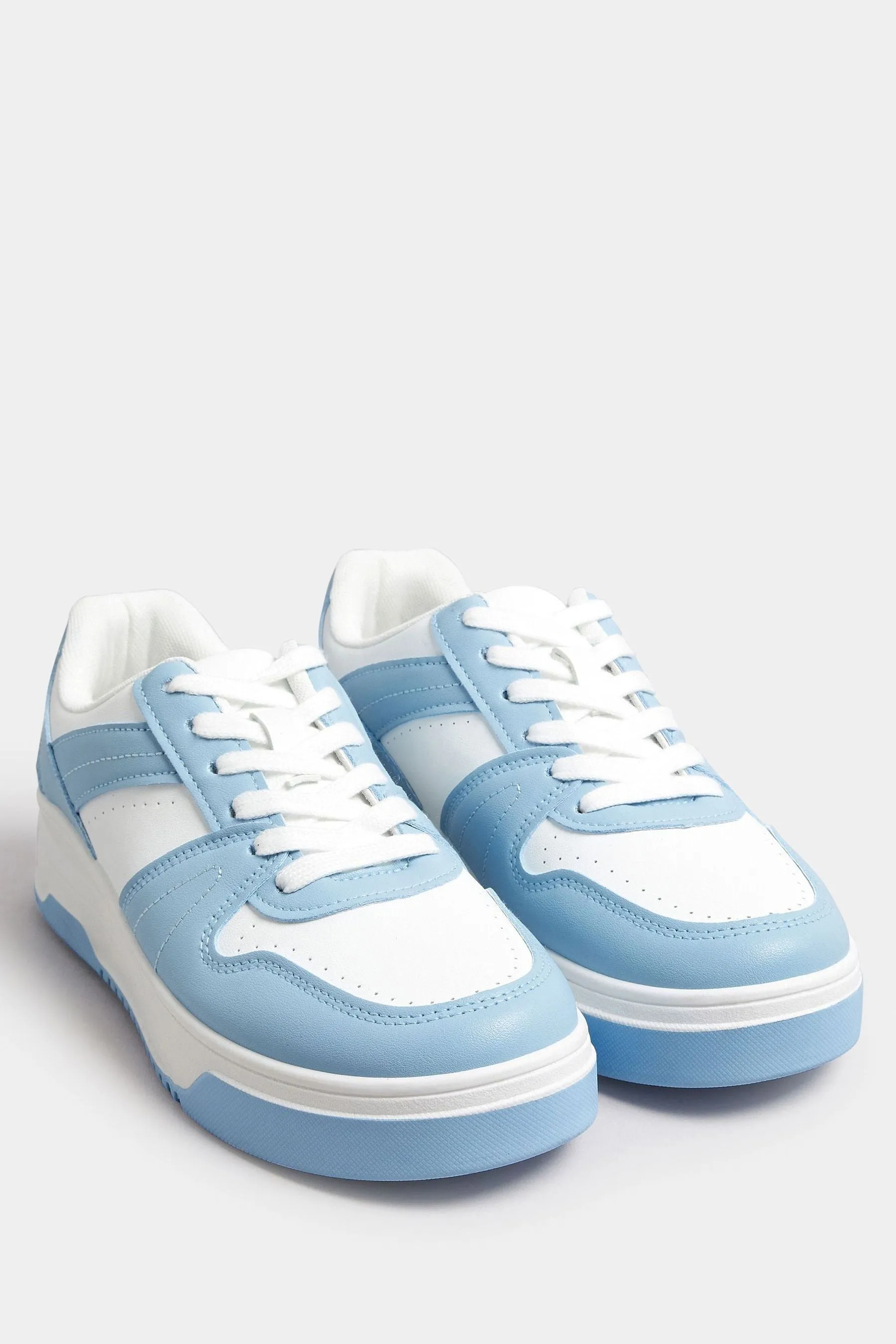 Yours Curve - Scarpe da ginnastica con suola spessa vestibilità ultra larga