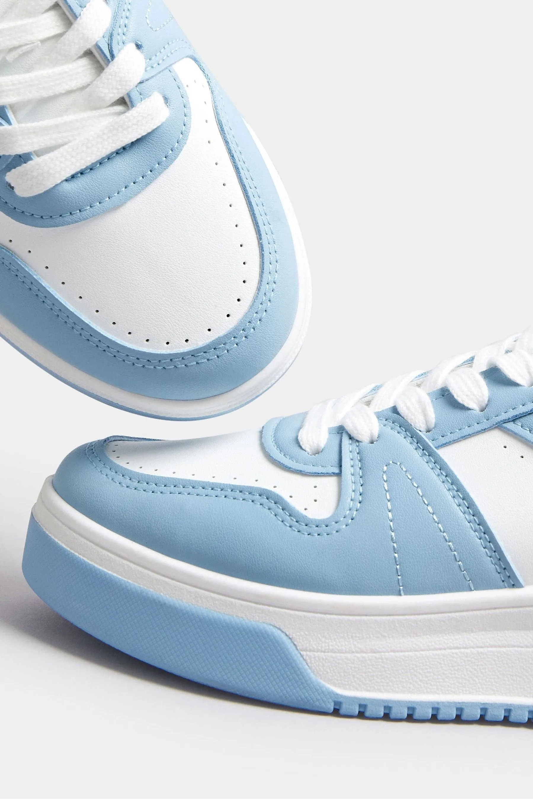Yours Curve - Scarpe da ginnastica con suola spessa vestibilità ultra larga